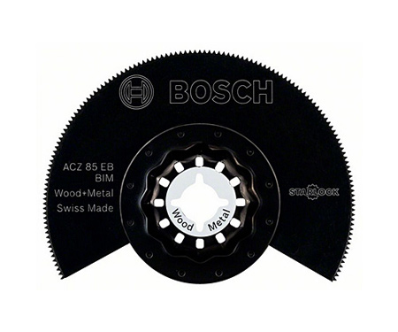 Сегментне пильне полотно Bosch Starlock BIM ACZ 85 EB Wood and Metal
