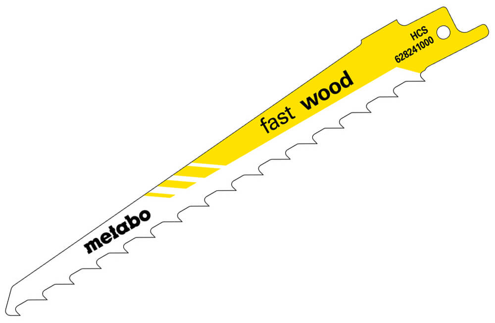 Пильне полотно Metabo Fast wood 150x1,25 мм, 3 TPI, 5 шт