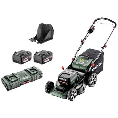 Аккумуляторная газонокосилка Metabo RM 36-18 LTX BL 46, 2 x 5.2 Ah, ASC 145 DUO