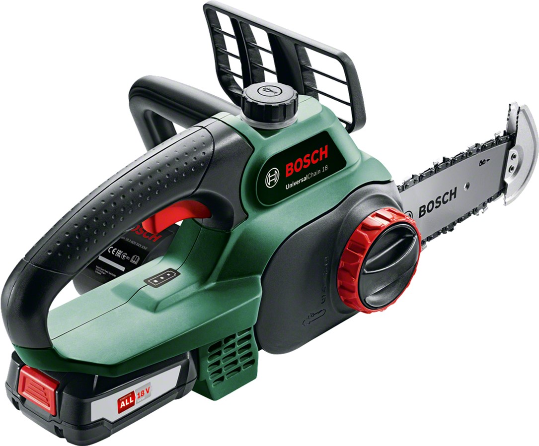 Акумуляторна ланцюгова пила Bosch UniversalChain 18 з 1 акб PBA 18V 2,5 Ah W-B та з/п AL 1820 CV
