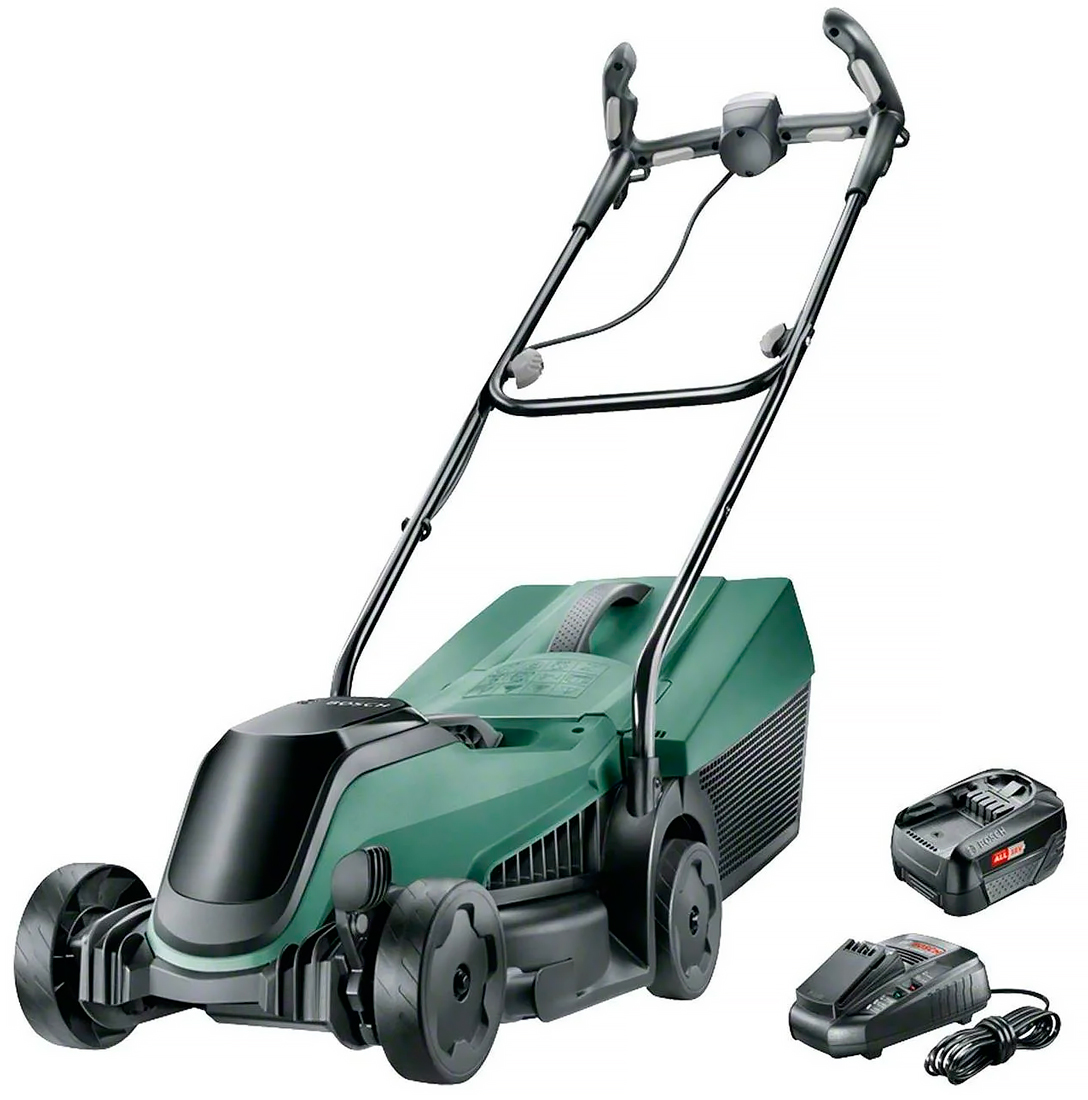 Акумуляторна газонокосарка Bosch CityMower18, 1 акб PBA 18 V 4,0 Ah