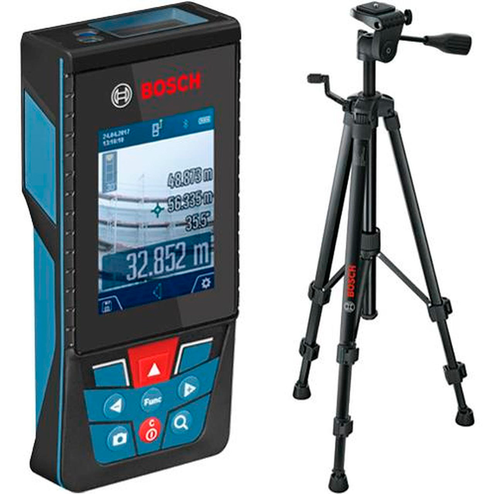 Лазерний далекомір Bosch GLM 120 C Professional + BT 150