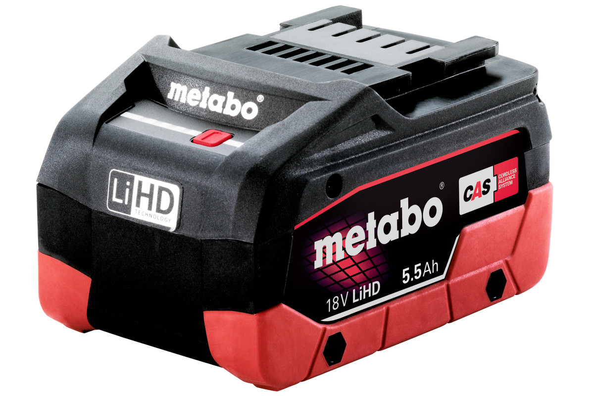 Аккумулятор Metabo LiHD 18V 5.5 Ah