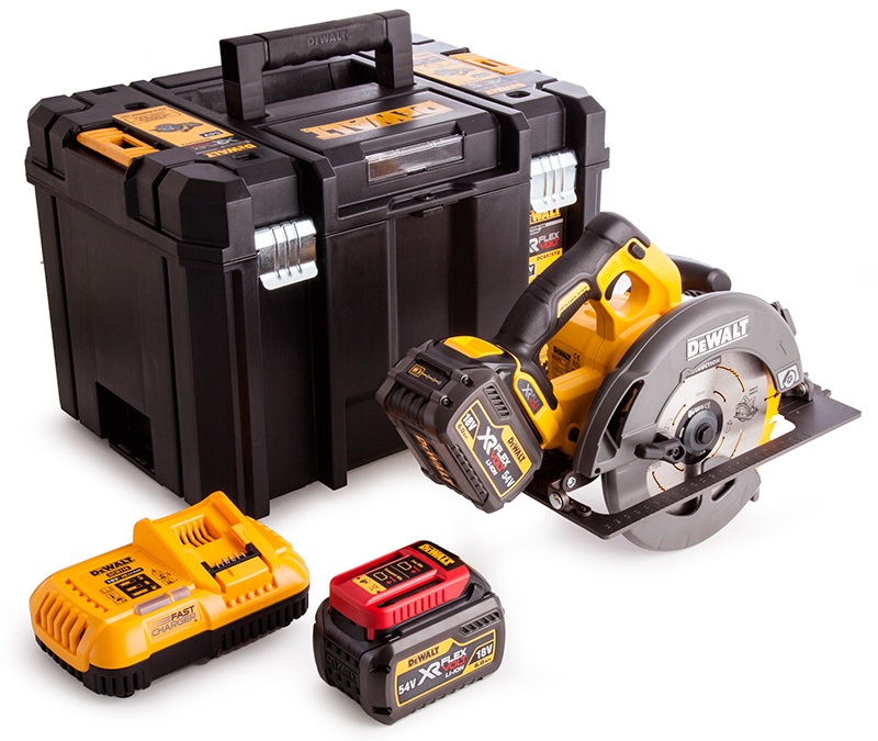 Акумуляторна дискова пила XR FlexVolt DeWalt DCS575T2