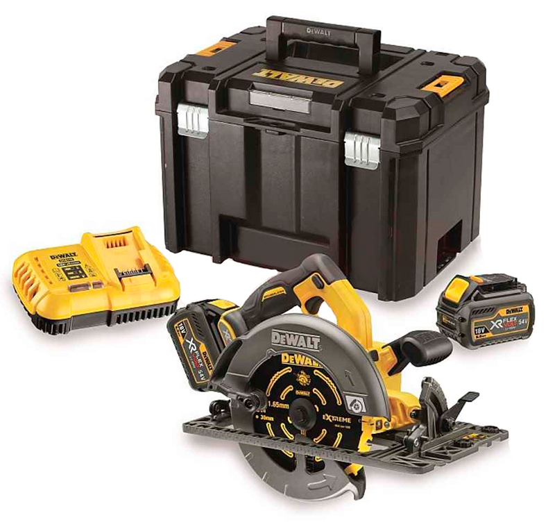 Акумуляторна дискова пила XR FlexVolt DeWalt DCS576T2