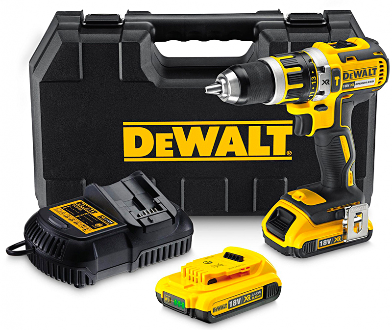 Акумуляторний ударний дриль-шурупокрут DeWalt DCD795D2