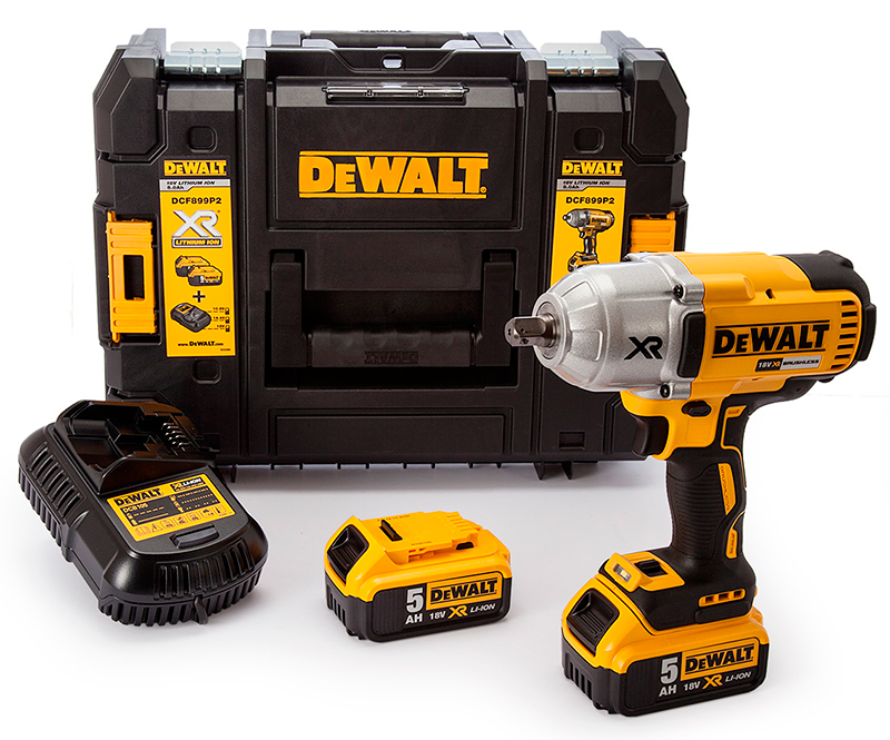 Акумуляторний ударний гайкокрут DeWalt DCF899P2