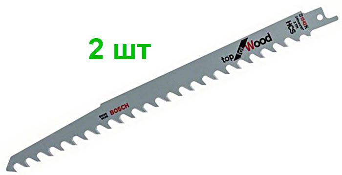 Пиляльне полотно Bosch Top for Wood S 1 542 K, 240 мм, 2 шт
