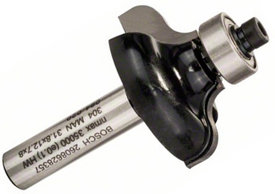 Фреза профільна G Bosch 8 мм, 31,8×13,4×54 мм, R4,8