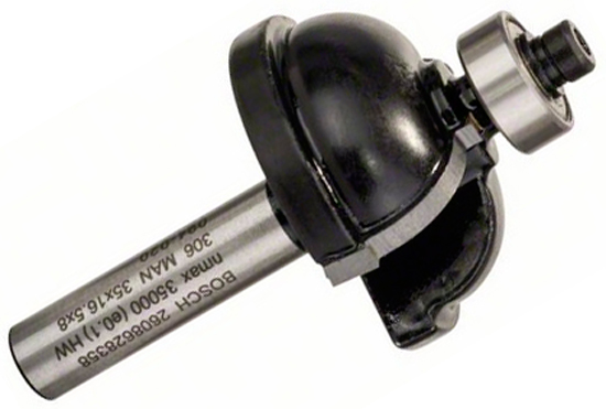 Фреза профільна F Bosch 8 мм, 35×16,2×59 мм, R9,5