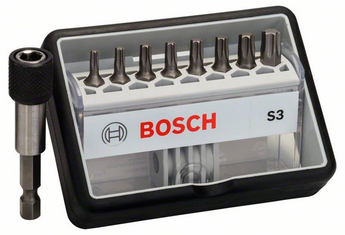 Набір біт Robust Line Bosch Sx3 Extra Hart, 9шт