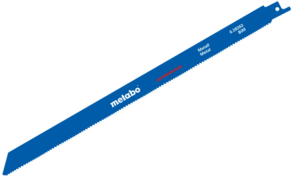 Пильное полотно по металлу Metabo Professional 300x1,25 мм, 10-14 TPI, 5 шт