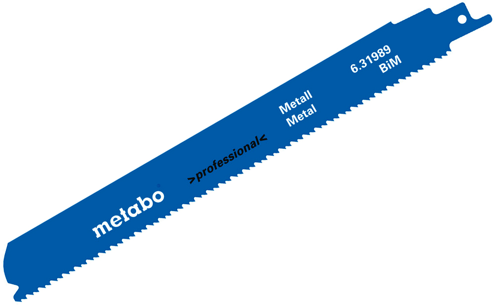 Пильное полотно по металлу Metabo Professional 225x1,1 мм, 8+ 10 TPI, 5 шт