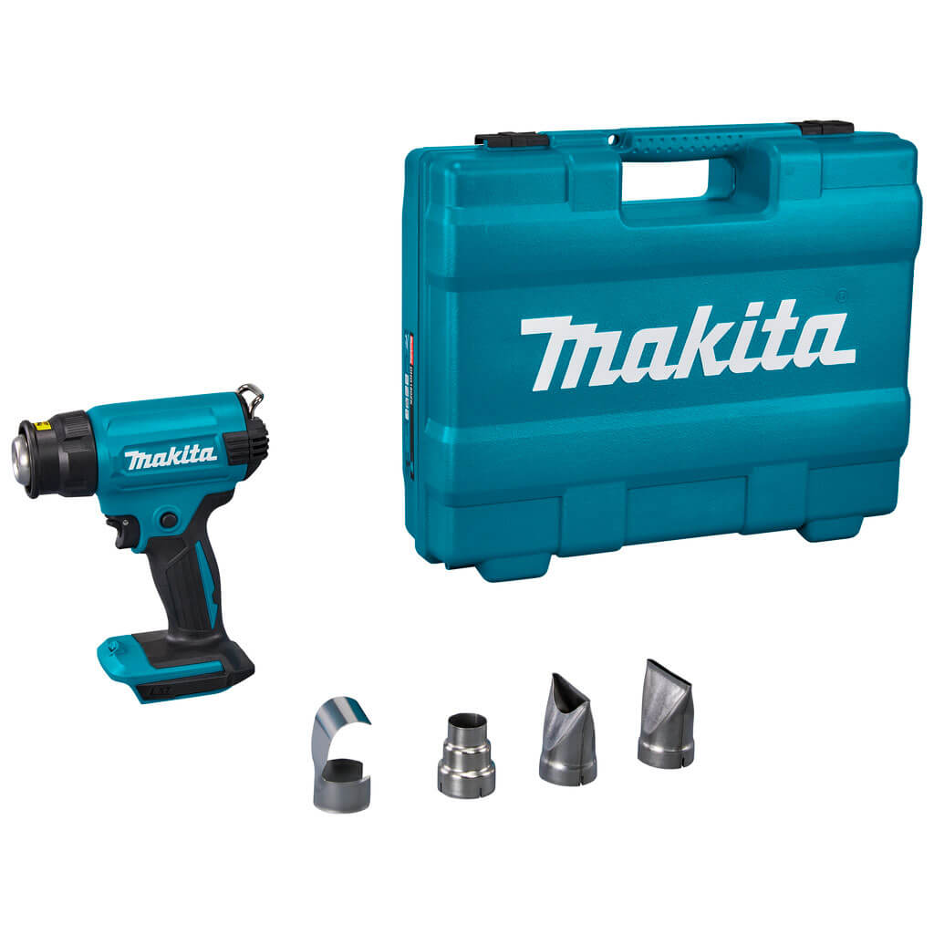 Акумуляторний технічний фен Makita DHG 180 ZK, без акб і з/п