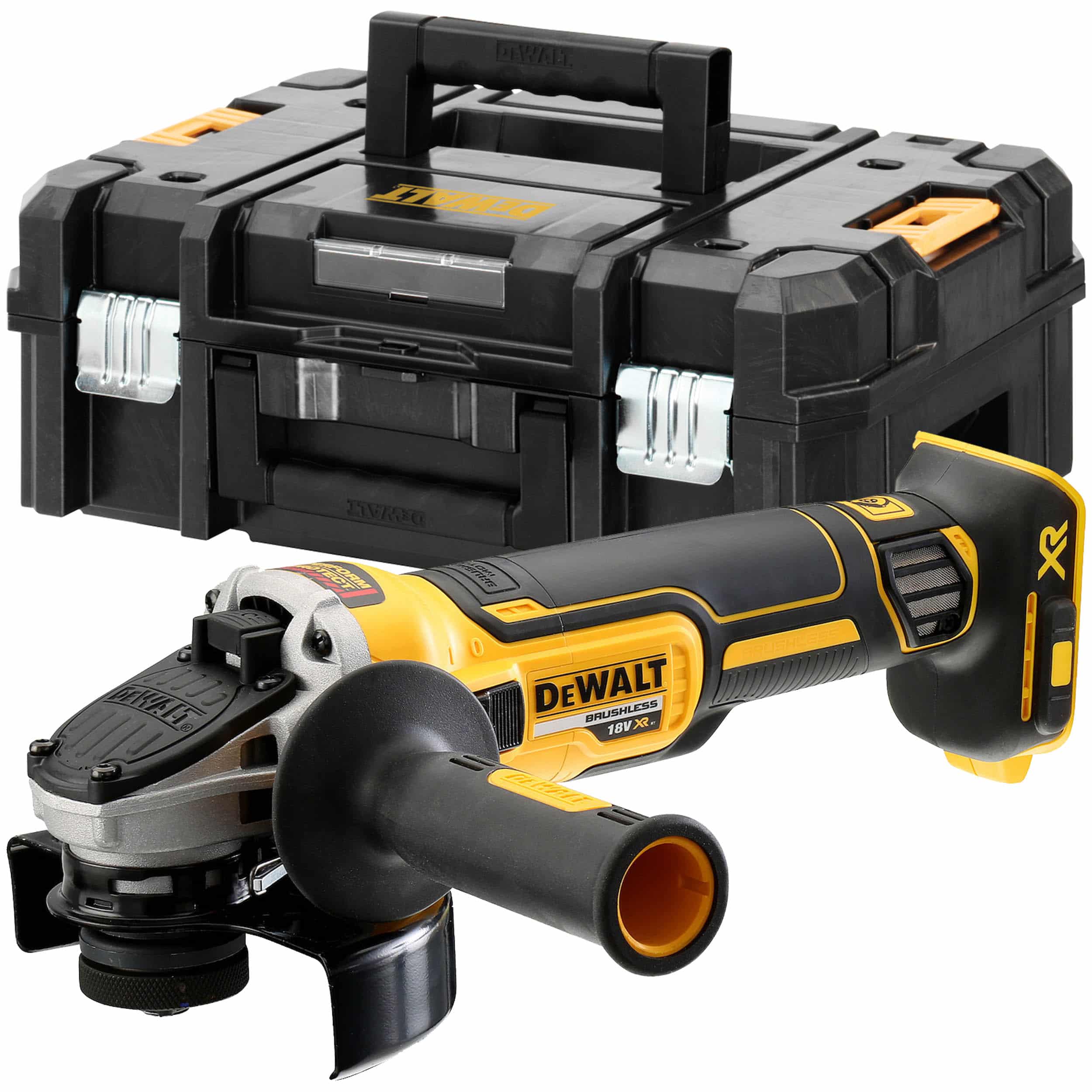 Акумуляторна болгарка DeWalt DCG405NT каркас в кейсі