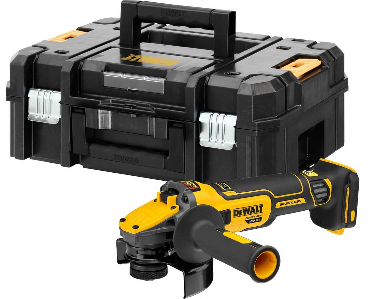 Акумуляторна болгарка DeWalt DCG409NT каркас в кейсі