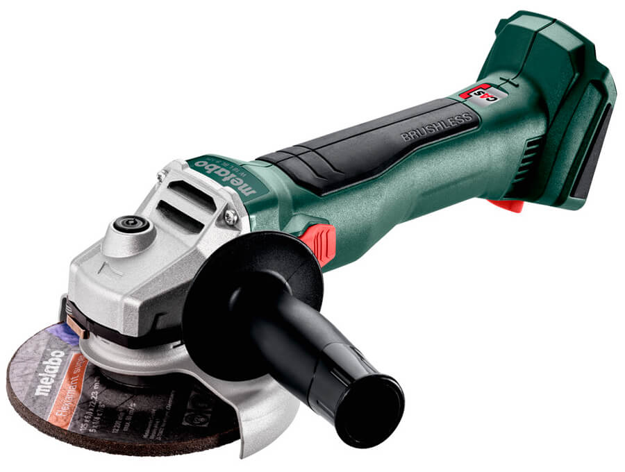 Аккумуляторная болгарка Metabo W 18 L BL 9-125 без акб