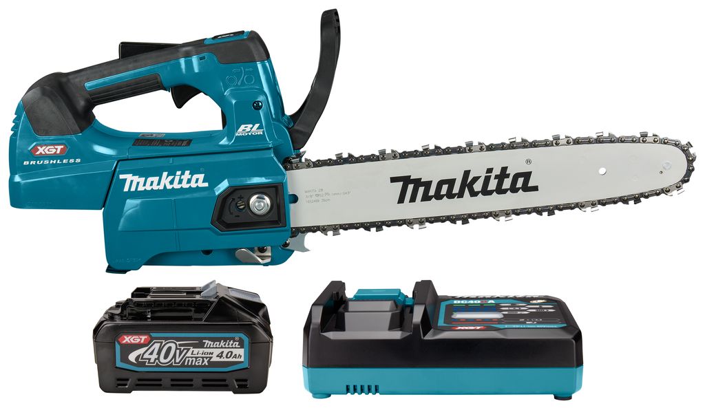 Акумуляторна ланцюгова пила Makita UC004GM101, XGT 40V MAX, 1x4.0 Ah, з/п DC40RA