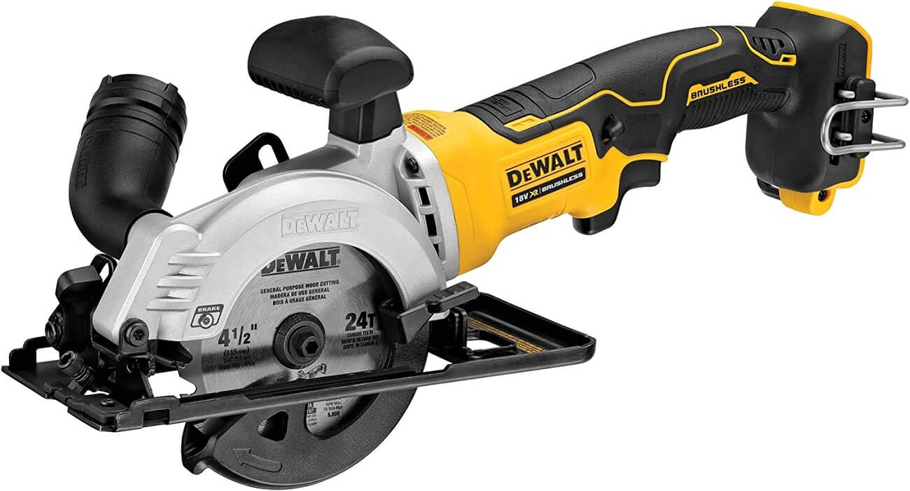 Акумуляторна дискова пила DeWalt DCS571N каркас у картоні