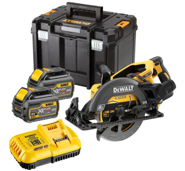 Пила дискова акумуляторна DeWalt DCS577T2, 2 акб 6 Ah, з/п