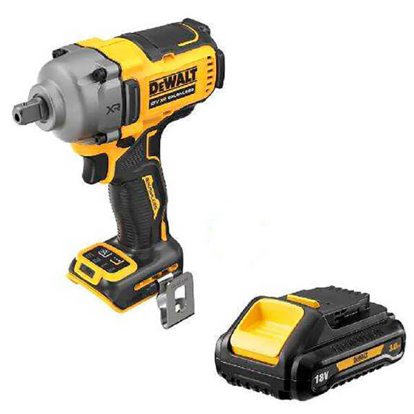 Акумуляторний ударний гайкокрут DeWALT DCF892N, 1 акб 18 В Li-Ion XR на 3.0 Ah, без з/п