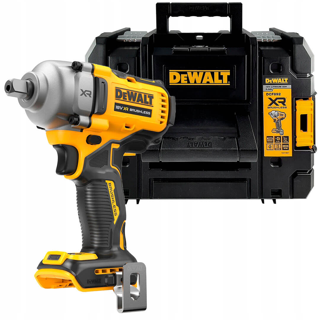 Акумуляторний ударний гайкокрут DeWALT DCF892NT в кейсі без акб та з/п