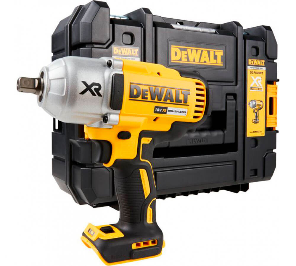 Акумуляторний ударний гайкокрут DeWALT DCF899HNT в кейсі, без акб і з/п