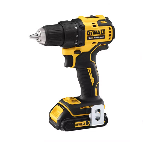 Дриль-шуруповерт акумуляторний безщітковий DeWalt DCD708S2T, 2 акб 1.5 Ah, з/п, в кейсі