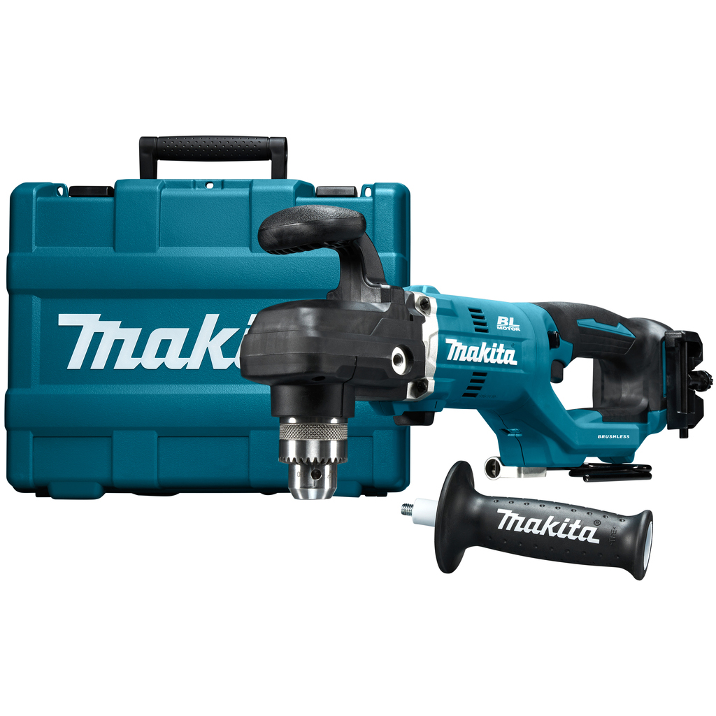 Акумуляторний кутовий дриль Makita DDA450ZK в кейсі, без акб і з/п