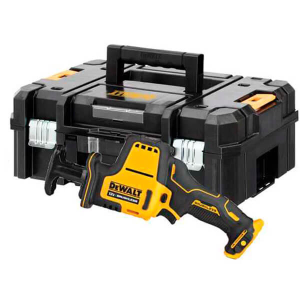 Акумуляторна шабельна пила Dewalt DCS312NT в кейсі, без акб і з/п