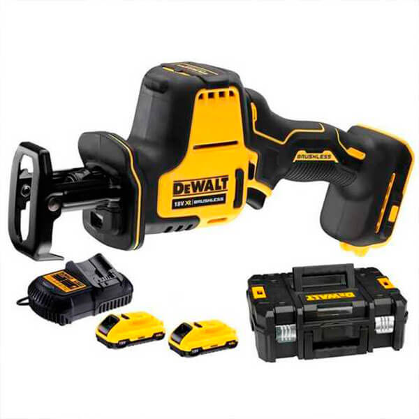 Акумуляторна шабельна пила Dewalt DCS369M2, 2 акб 18 В XR Li-lon по 4.0 Ah, з/п, кейс