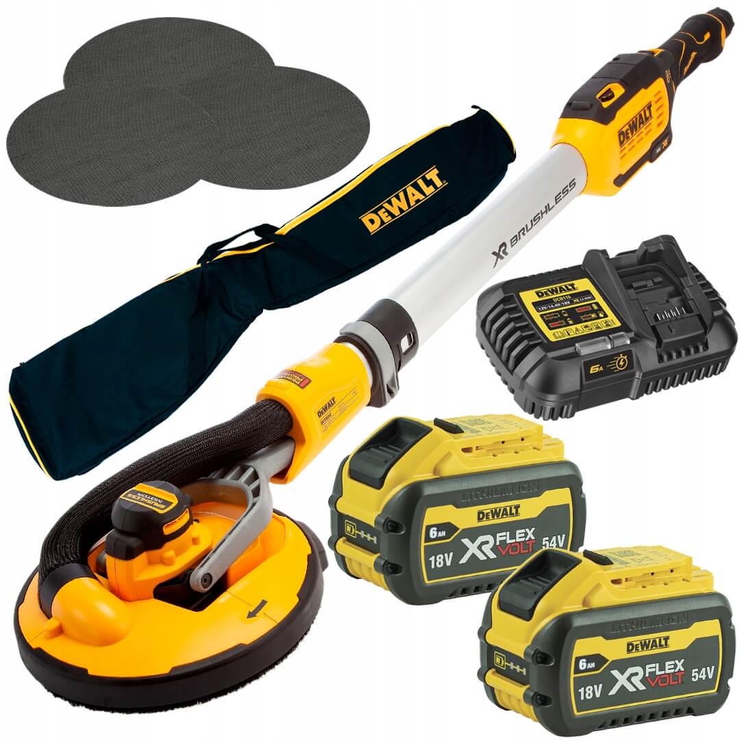 Ексцентрикова шліфмашина акумуляторна DeWalt DCE800T2 в сумці з 2 акб і з/п