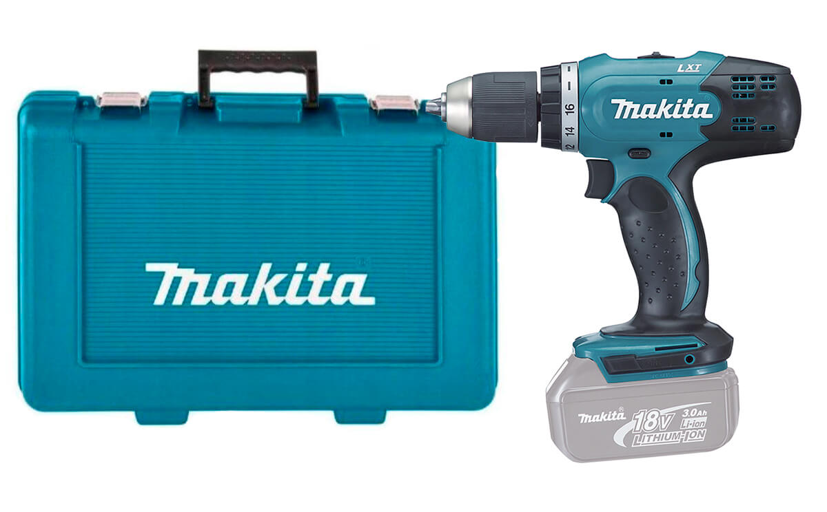Акумуляторний дриль-шурупокрут Makita DDF453Z в кейсі (без АКБ)