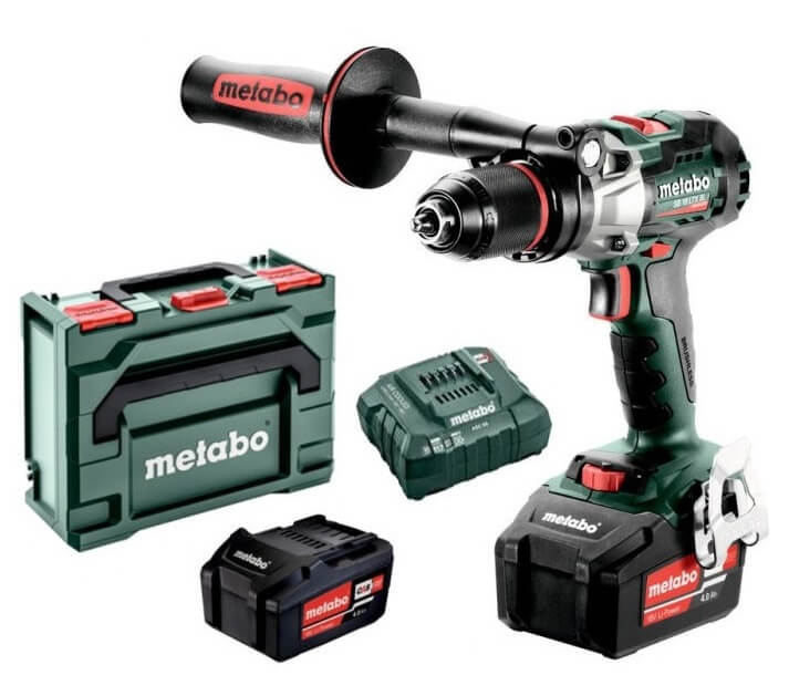 Акумуляторний ударний дриль-шурупокрут Metabo SB 18 LTX BL I з 2 акб, з/п у кейсі