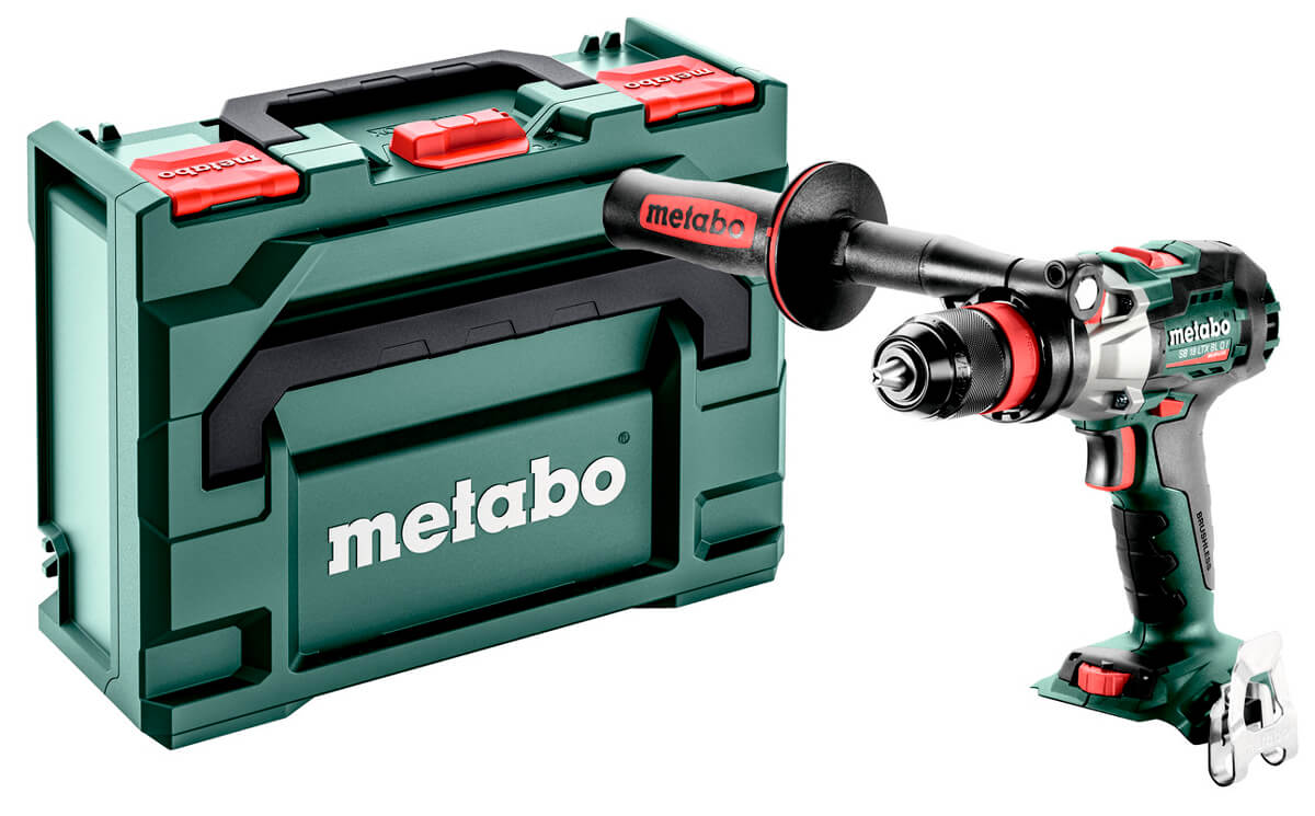 Акумуляторний ударний дриль-шурупокрут Metabo SB 18 LTX BL I в MetaBOX 145 L, без акб і з/п