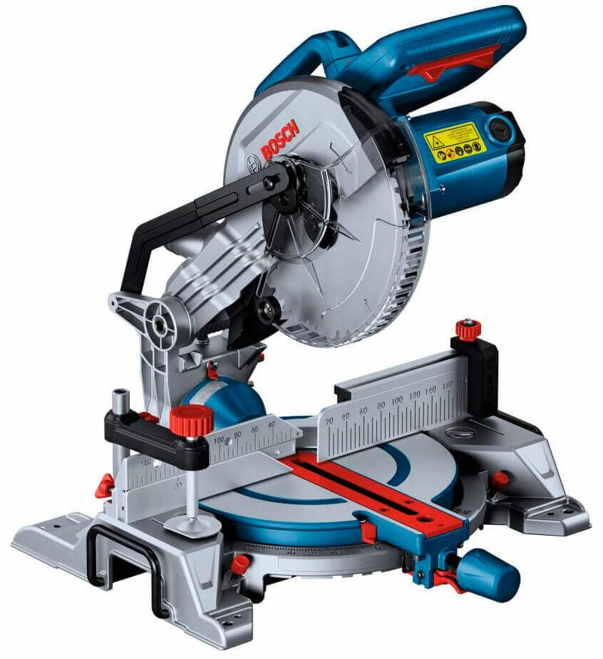 Торцювальна пила Bosch Professional GCM 216, 1300 Вт, диск 216х30мм, 4800 об.хв, Лазер / диск Optiline Wood (0601B33000)
