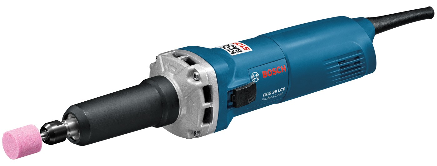 Пряма шліфмашина Bosch GGS 28 LCE 0601221100 (0.65 кВт, 50 мм) з фіксатором вимикача (22936)