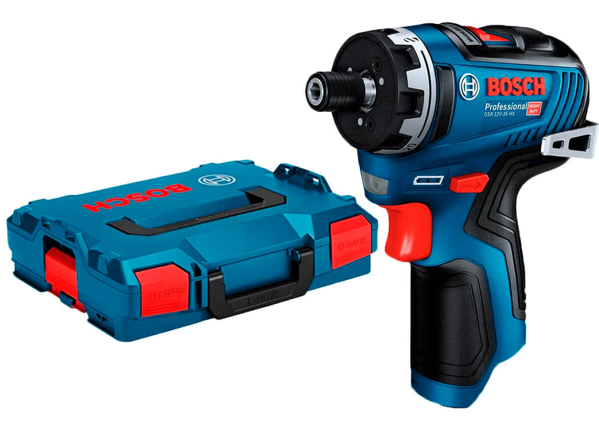 Акумуляторний шуруповерт Bosch GSR 12V-35 HX Professional у L-Boxx 102 без акб та з/п