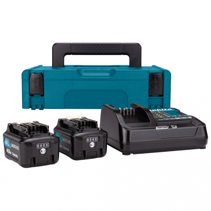 Набір з 2 акумуляторів СXT Makita BL1041B 12 В 4 Ah, з/п DC10SB, в кейсі