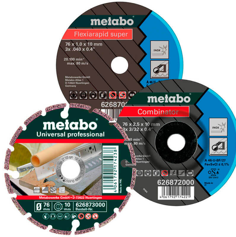 Стартовый комплект диаметром 76 мм Metabo