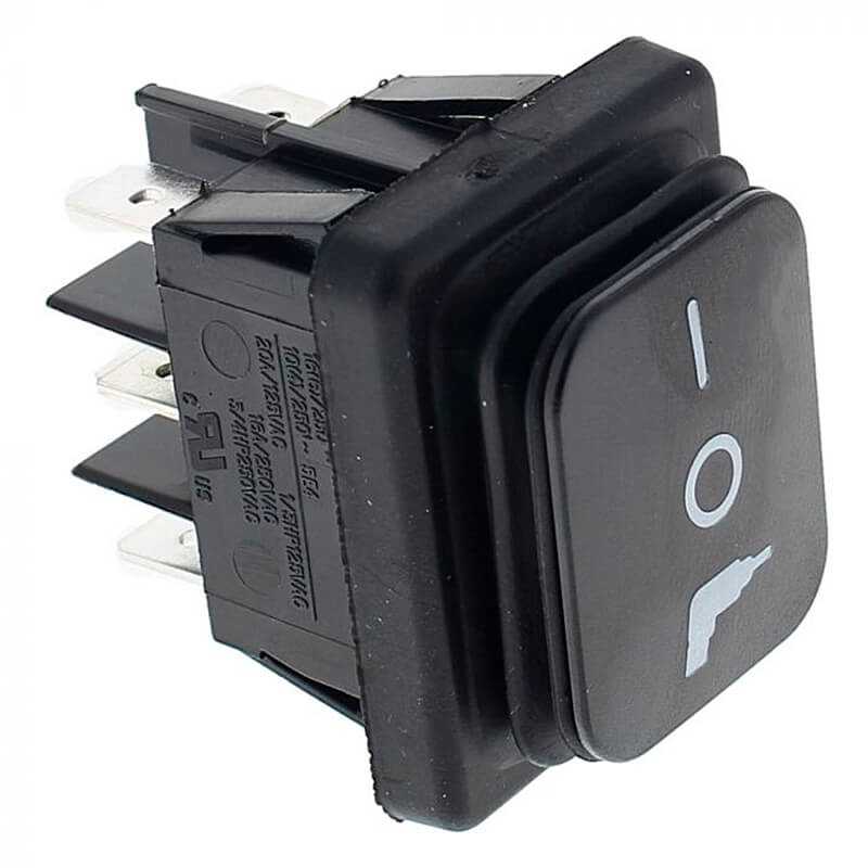 Вимикач I-0-II VC2512 для Makita VC2512L