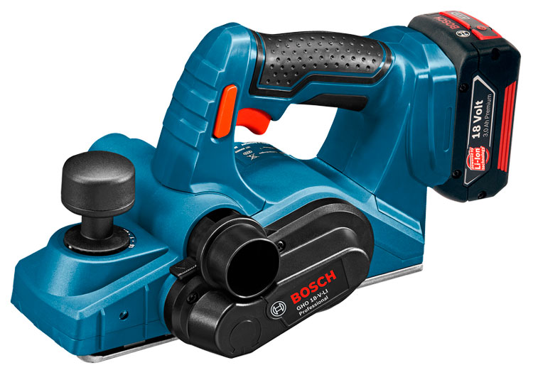 Рубанок акумуляторний Bosch GHO 18 V-LI Professional Solo