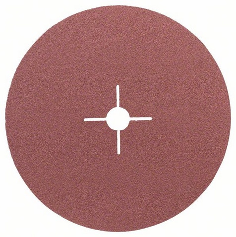 Фібровий шліфкруг Bosch Expert for Metal R444, 230×22,23 мм, 80