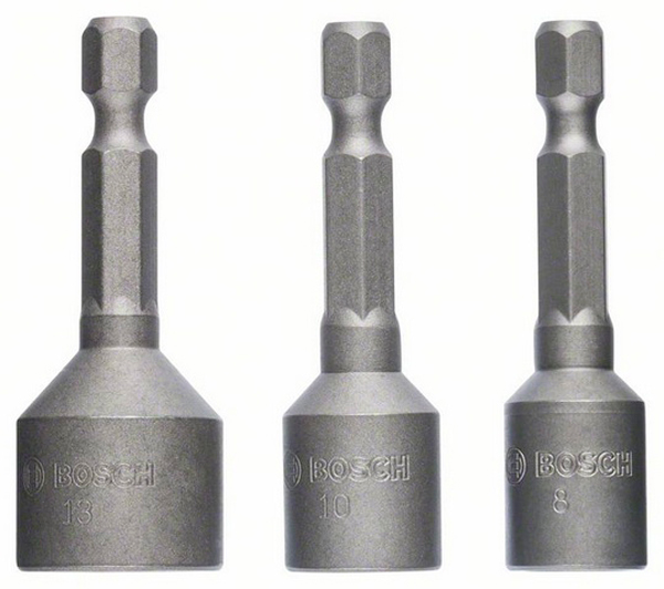 Набір торцевих головок Bosch, 3 шт