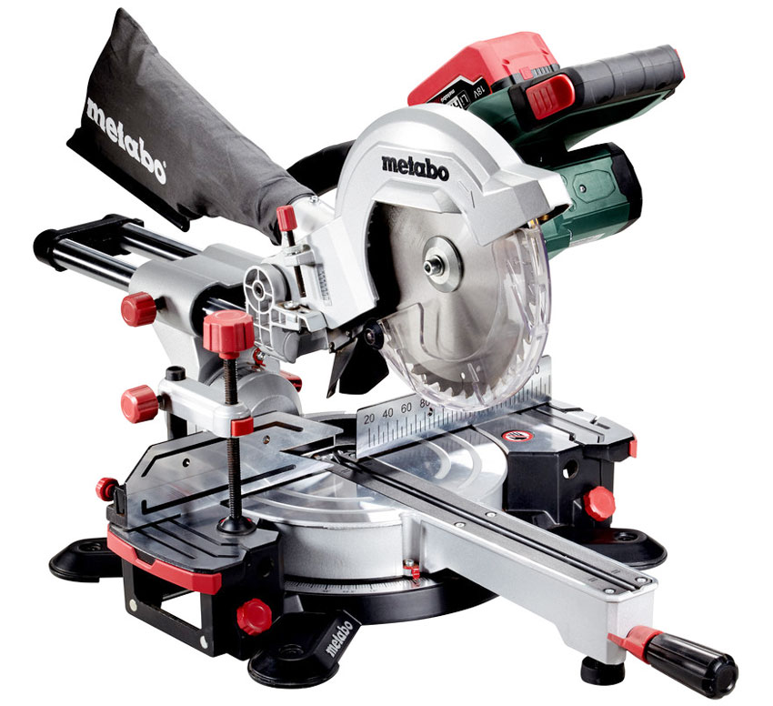Аккумуляторная торцовочная пила Metabo KGS 18 LTX 216