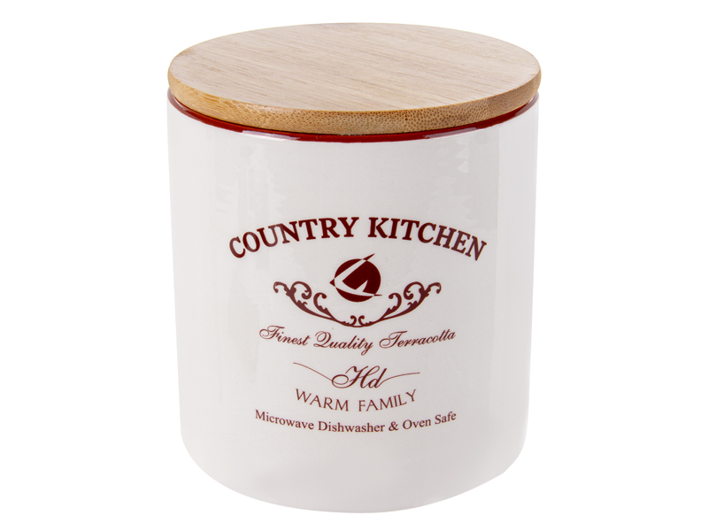 Банка для сипучих продуктів "Country kitchen" 450мл 10x11см