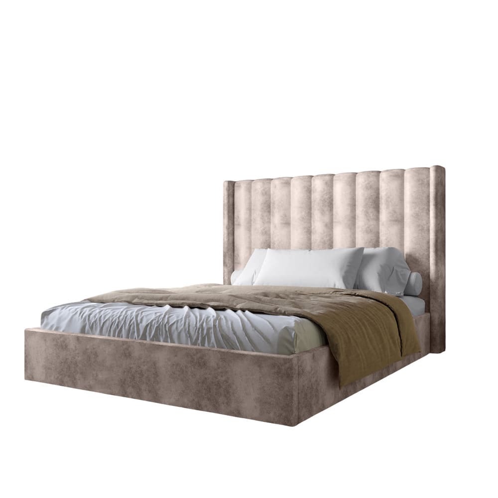 Двоспальне ліжко LION Ніно 160x200 см SILK 402 Лотус (LION-045047)