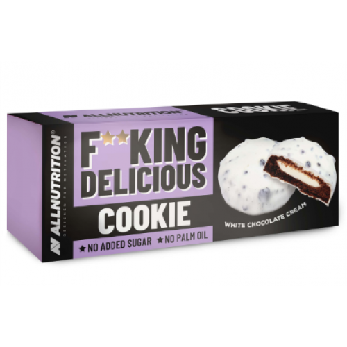 Fucking Delicious cookie - 128g White chocolate cream (Пошкоджена упаковка)