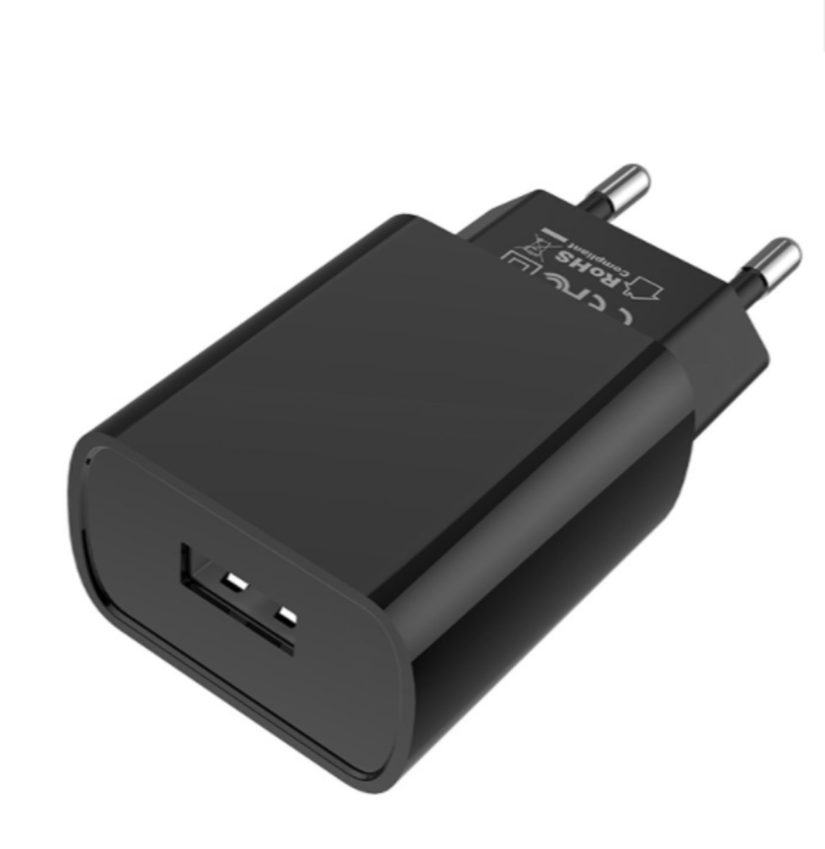Мережевий зарядний пристрій BOROFONE BA20A Sharp single port charger 10.5W Black (BA20AB)