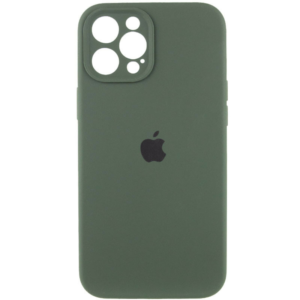 Чохол для смартфона Silicone Full Case AA Camera Protect for Apple iPhone 12 Pro Max 40,Atrovirens (FullAAi12PM-40)